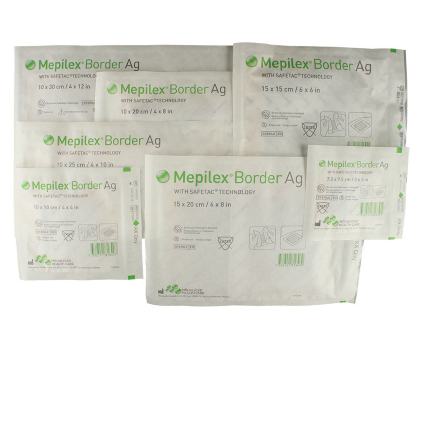 Mepilex Border Ag Silver Dressing (1)