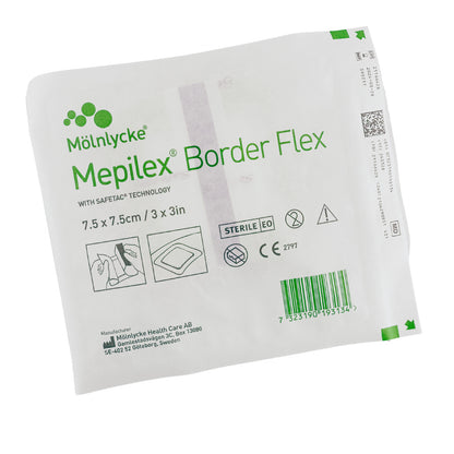 Mepilex Border Flex 7.5cm x 7.5cm Box (10)