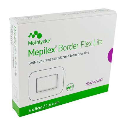 Mepilex Border Flex Lite 4cm x 5cm Box (10) - First Aid Distributions