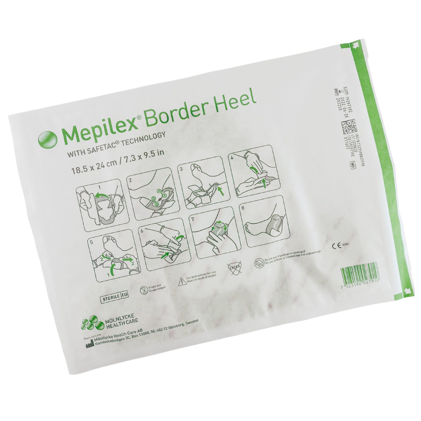 Mepilex Border Heel Dressing