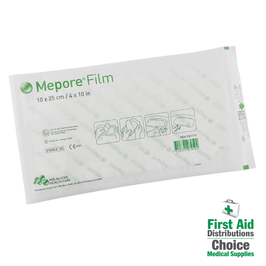 CLEARANCE Mepore Film Dressing (10cm x 25cm)