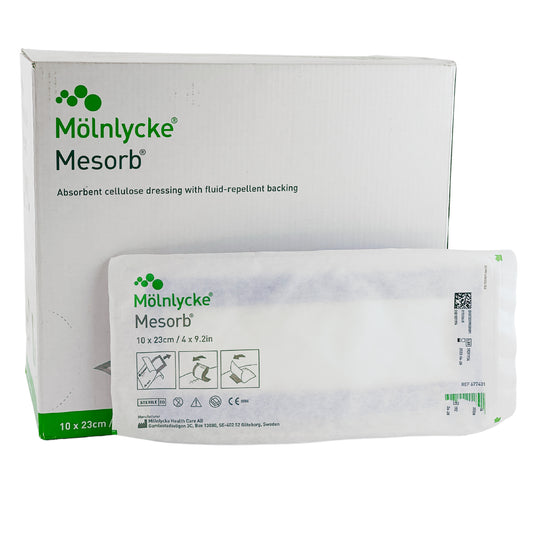 Mesorb Wound Dressing 10cm x 23cm Box (50)