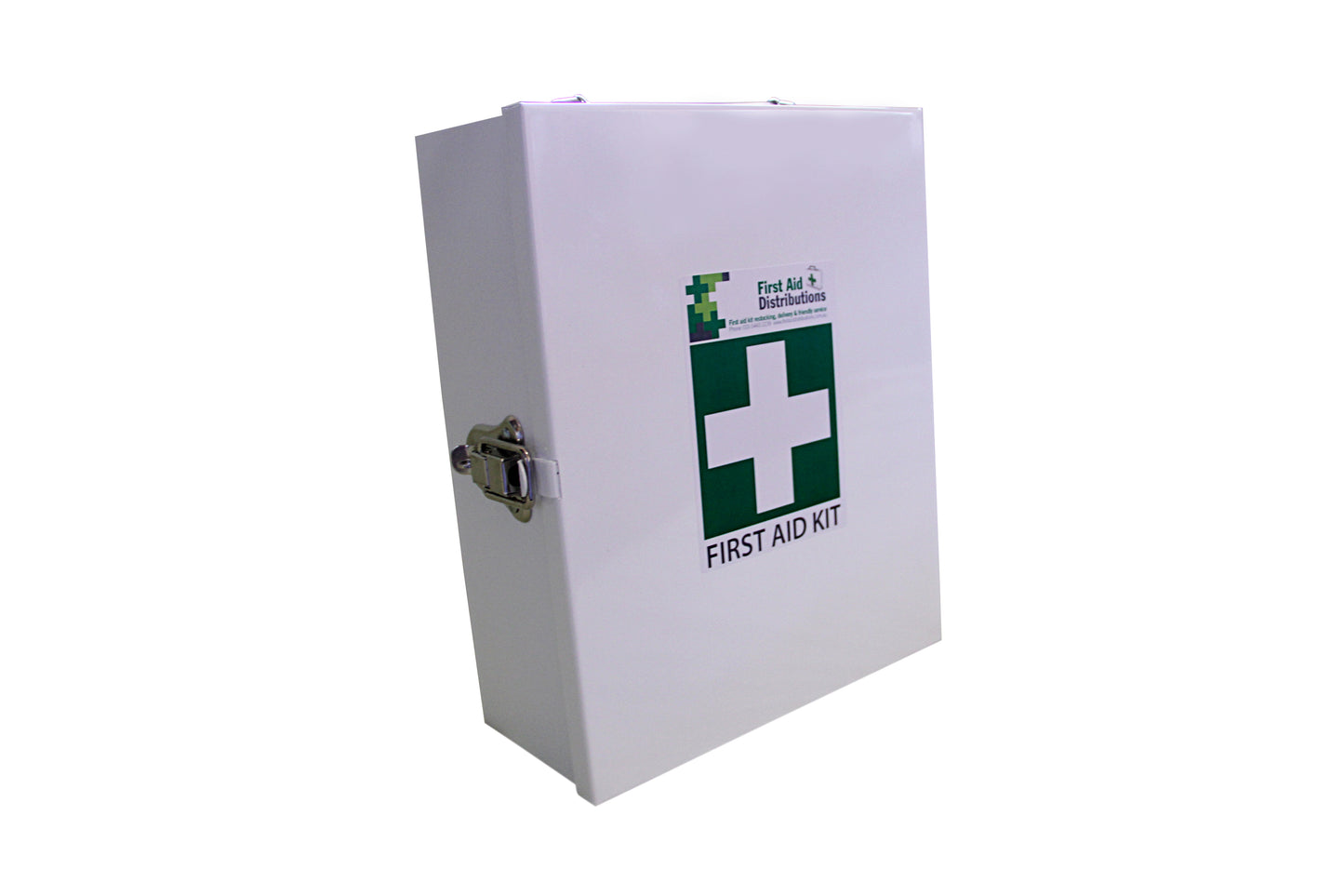 Empty First Aid Metal Cabinet Small - White (1)