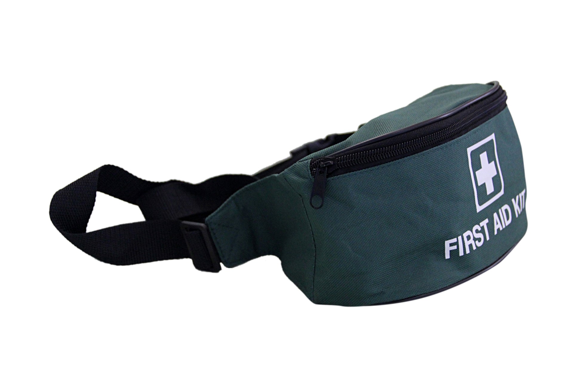 Empty First Aid Bumbag - Green (1) - First Aid Distributions