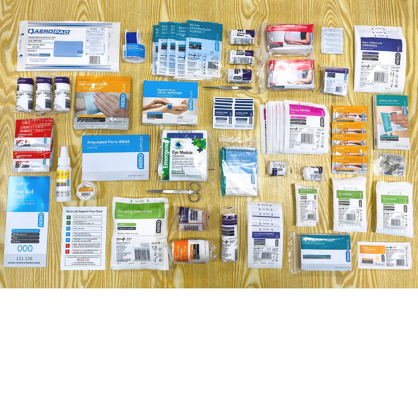 Model 1 BLUE National Workplace First Aid Kit - Small - First Aid Distributions