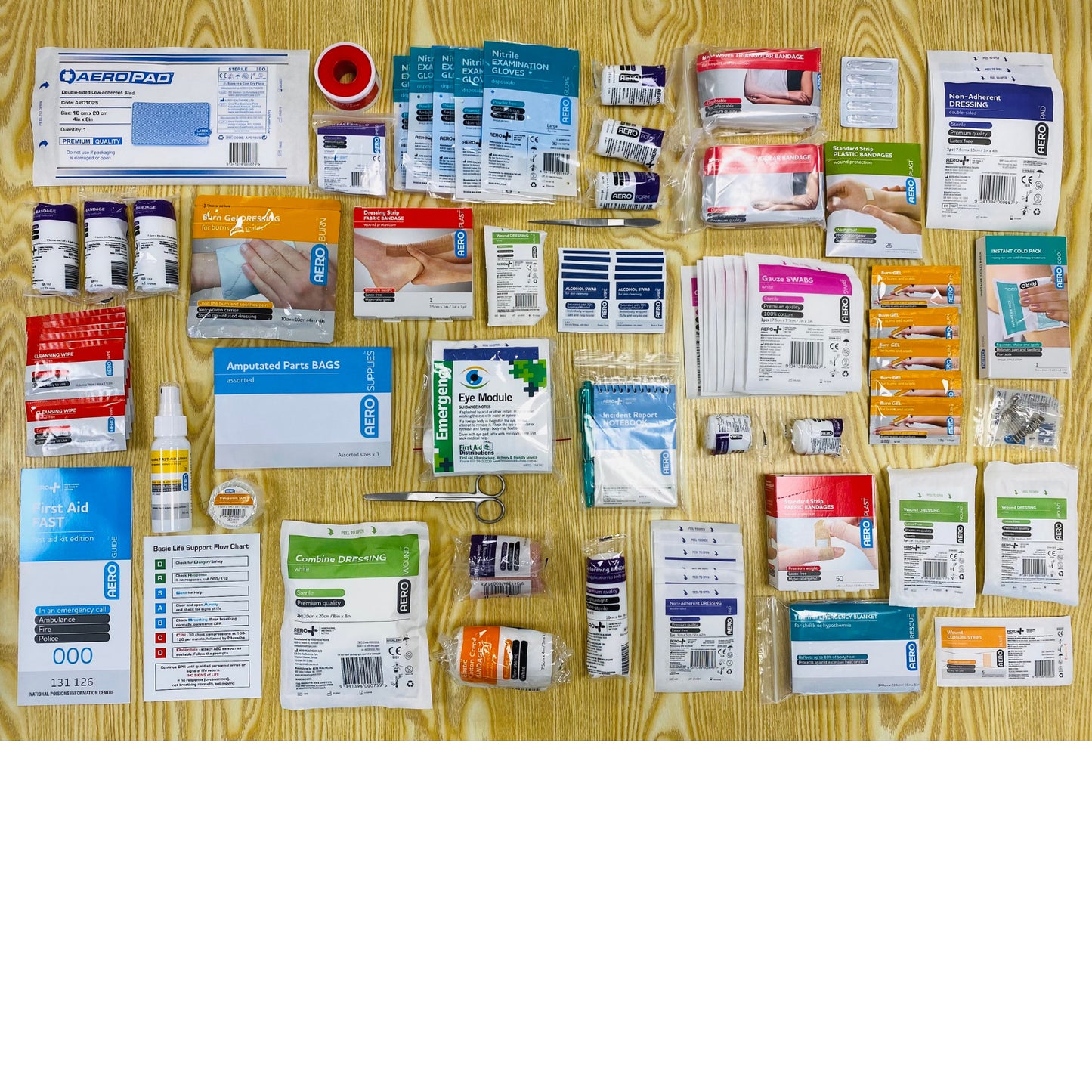 REFILL First Aid Kit Pack - Model 1 - First Aid Distributions