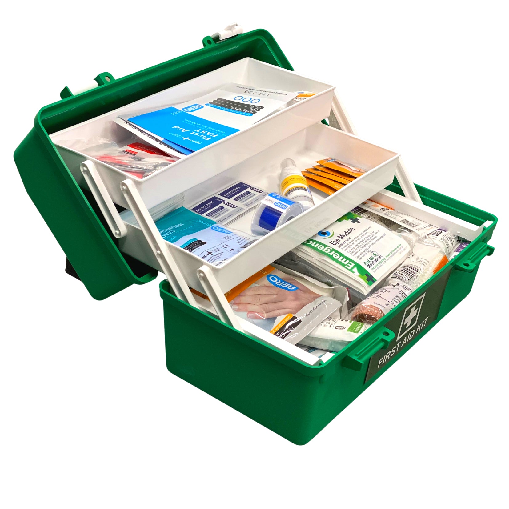 Model 21 BLUE National Workplace First Aid Kit - Small Portable | First ...