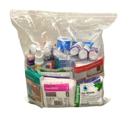 REFILL First Aid Kit Pack - Model 21 BLUE - First Aid Distributions