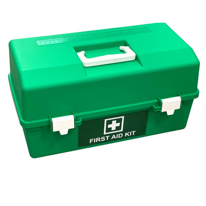 Empty First Aid Box Medium - Green 2 Tray (1)