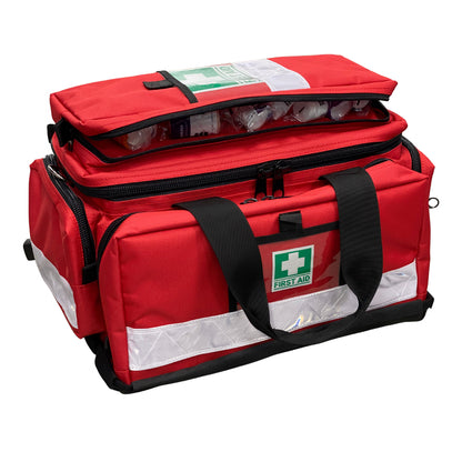 Model 23 National Workplace First Aid Kit - Trauma Bag Red