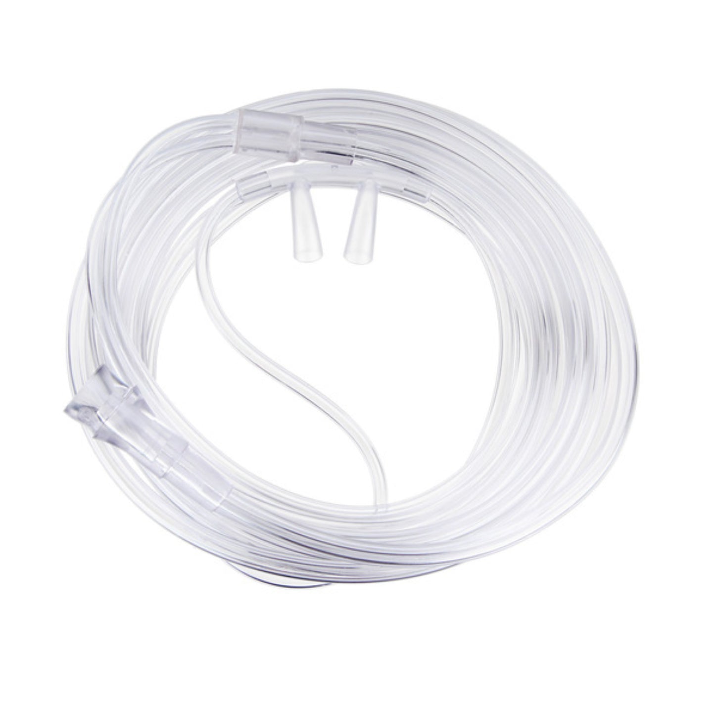 Oxygen Nasal Cannula with Flared Nasal Tips and Tubing 2.1m - Adult (1)