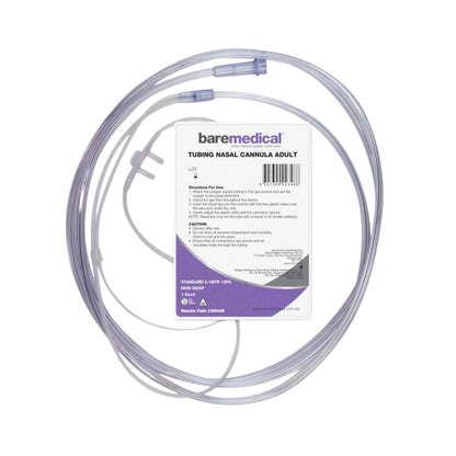 Oxygen Nasal Cannula with Tubing 2.1m - Adult (1) - First Aid Distributions