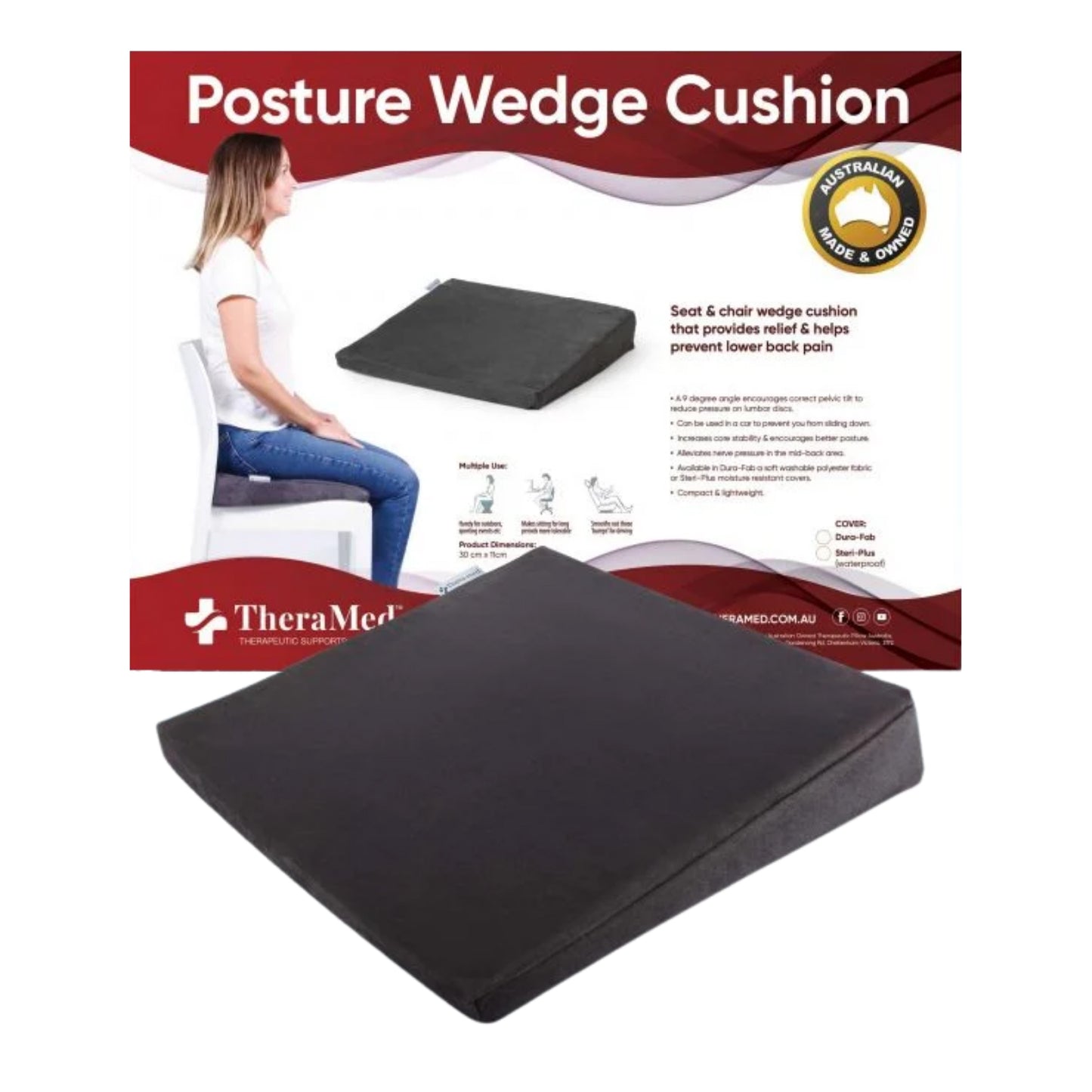 Posture Wedge Cushion (1) - First Aid Distributions