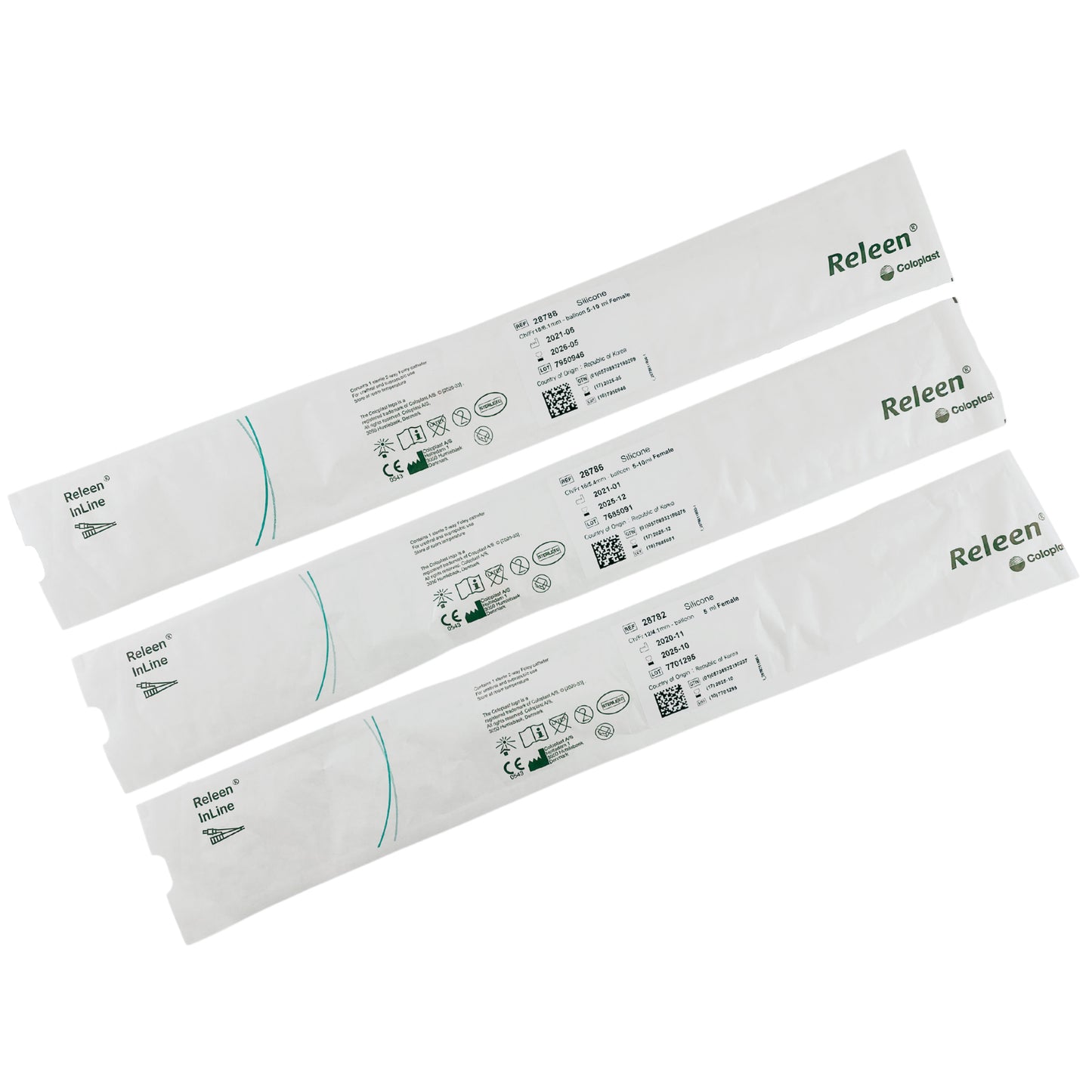 Releen In-Line Foley Catheter Female 19cm