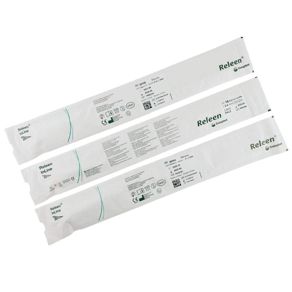 Releen In-Line Foley Catheter Male 40cm | First Aid Distributions