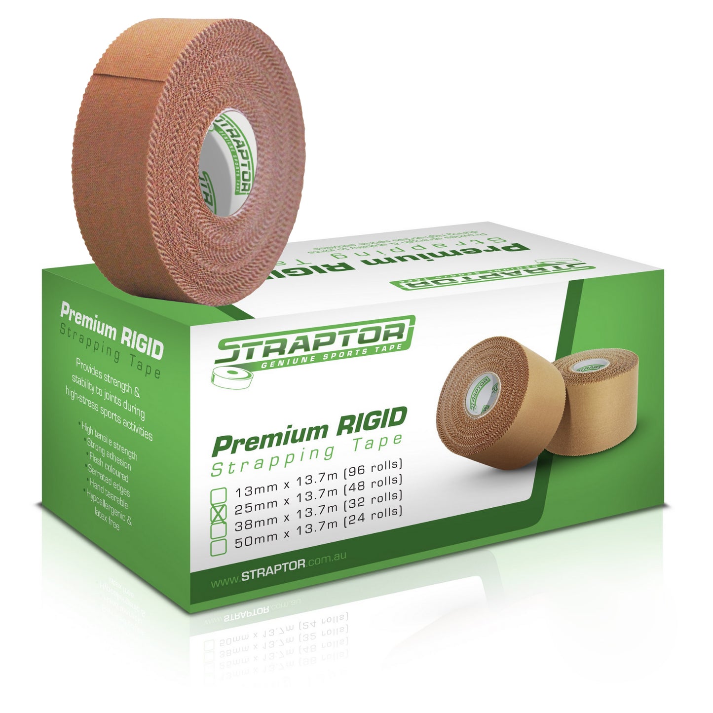 Rigid Strapping Tape 25mm x 13.7m (48) - First Aid Distributions