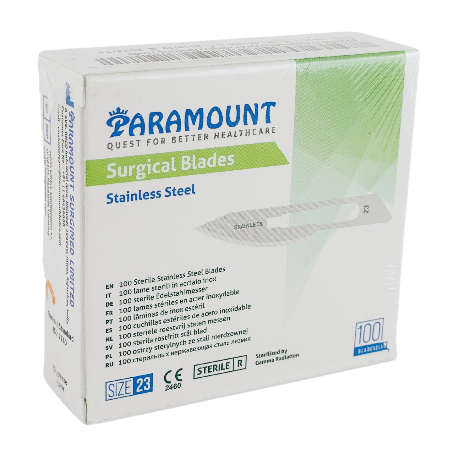 Scalpel Blades Box - Size 23 (100)