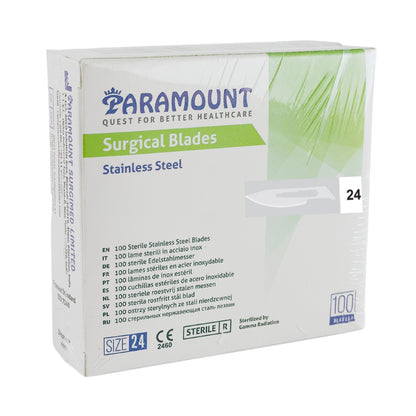 Scalpel Blades Box - Size 24 (100)