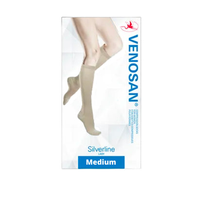 Silverline Compression Socks for Women 20-30 mmHg - Venosan (1) - First Aid Distributions