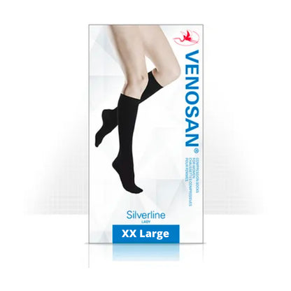 Silverline Compression Socks for Women 20-30 mmHg - Venosan (1) - First Aid Distributions