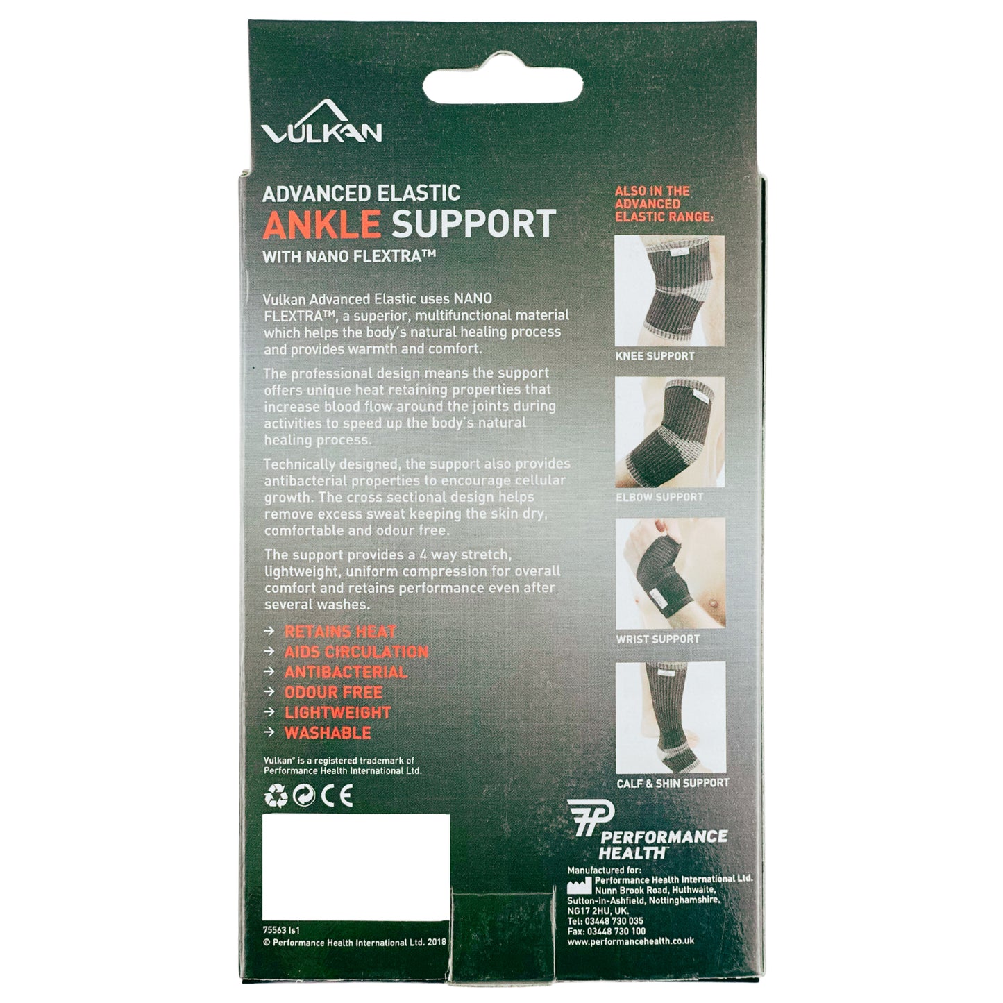 Advanced Elastic Ankle Support - Vulkan (1)