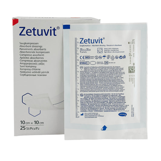 Zetuvit Wound Dressing 10cm x 10cm Box (25)