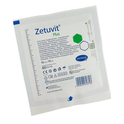 Zetuvit Plus Wound Dressing 10cm x 10cm Box (10) - First Aid Distributions