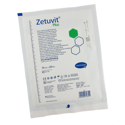 Zetuvit Plus Wound Dressing 15cm x 20cm Box (10) - First Aid Distributions