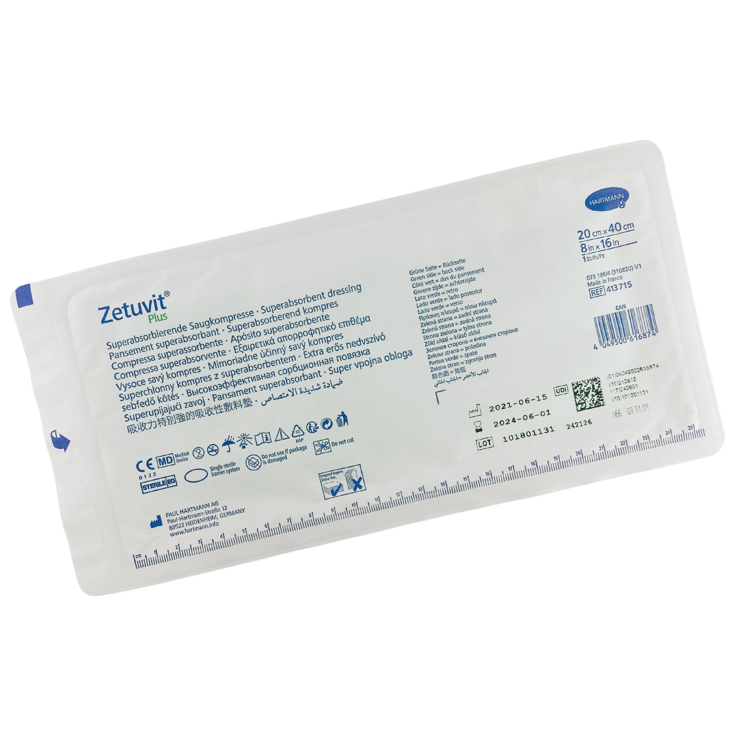 Zetuvit Plus Wound Dressing (1) - First Aid Distributions