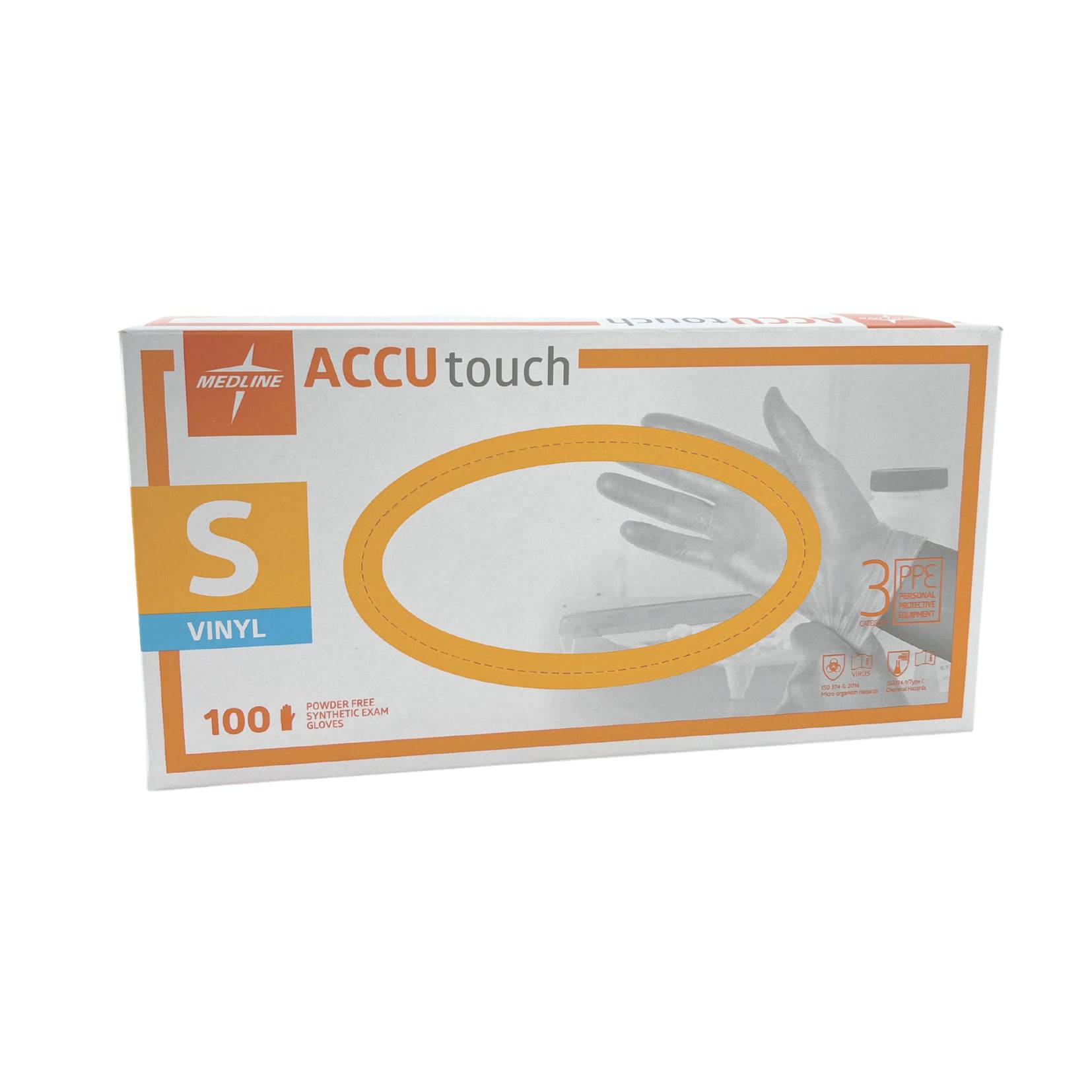 Accutouch Vinyl Clear Gloves Box 100 - First Aid Distributions