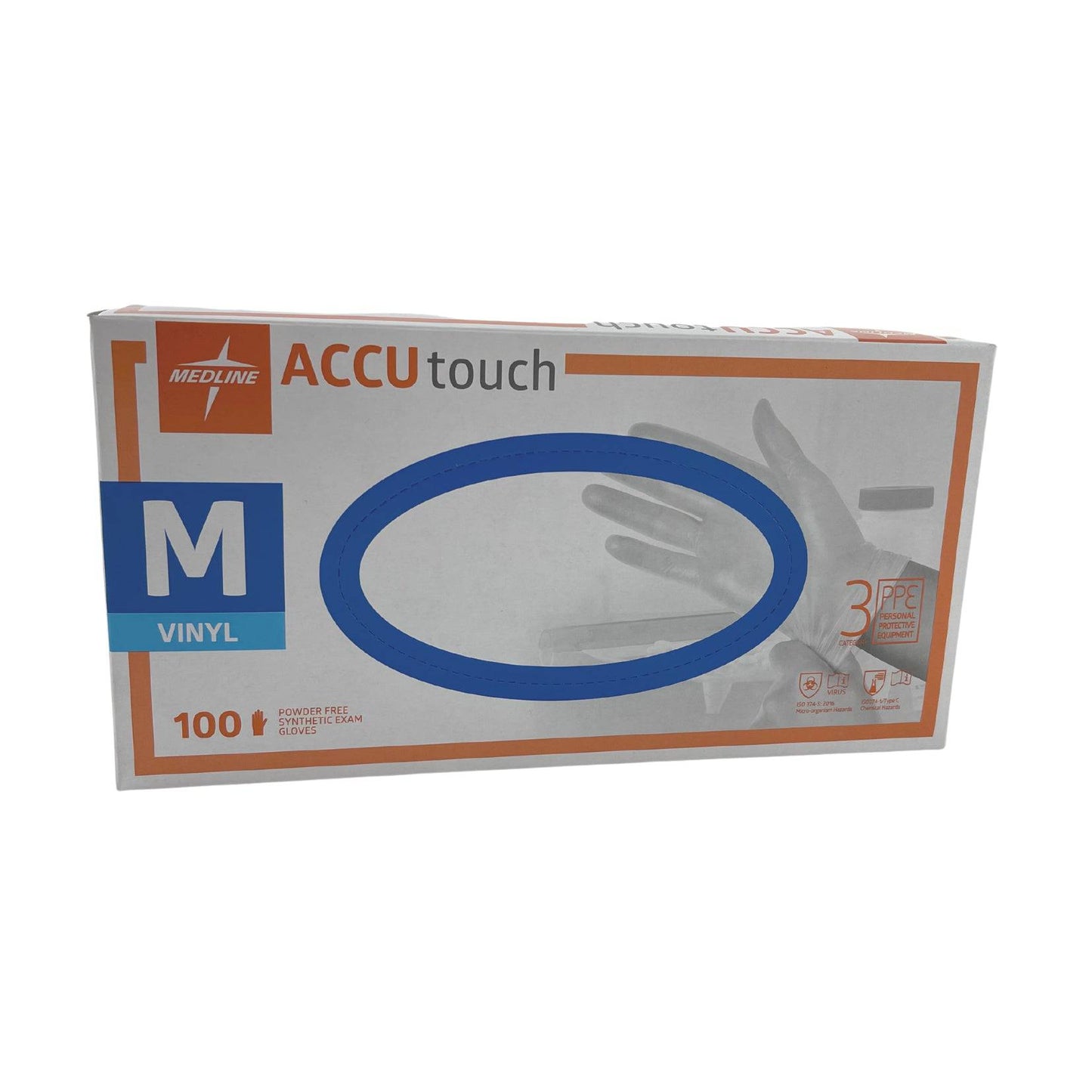 Accutouch Vinyl Clear Gloves Box 100 - First Aid Distributions