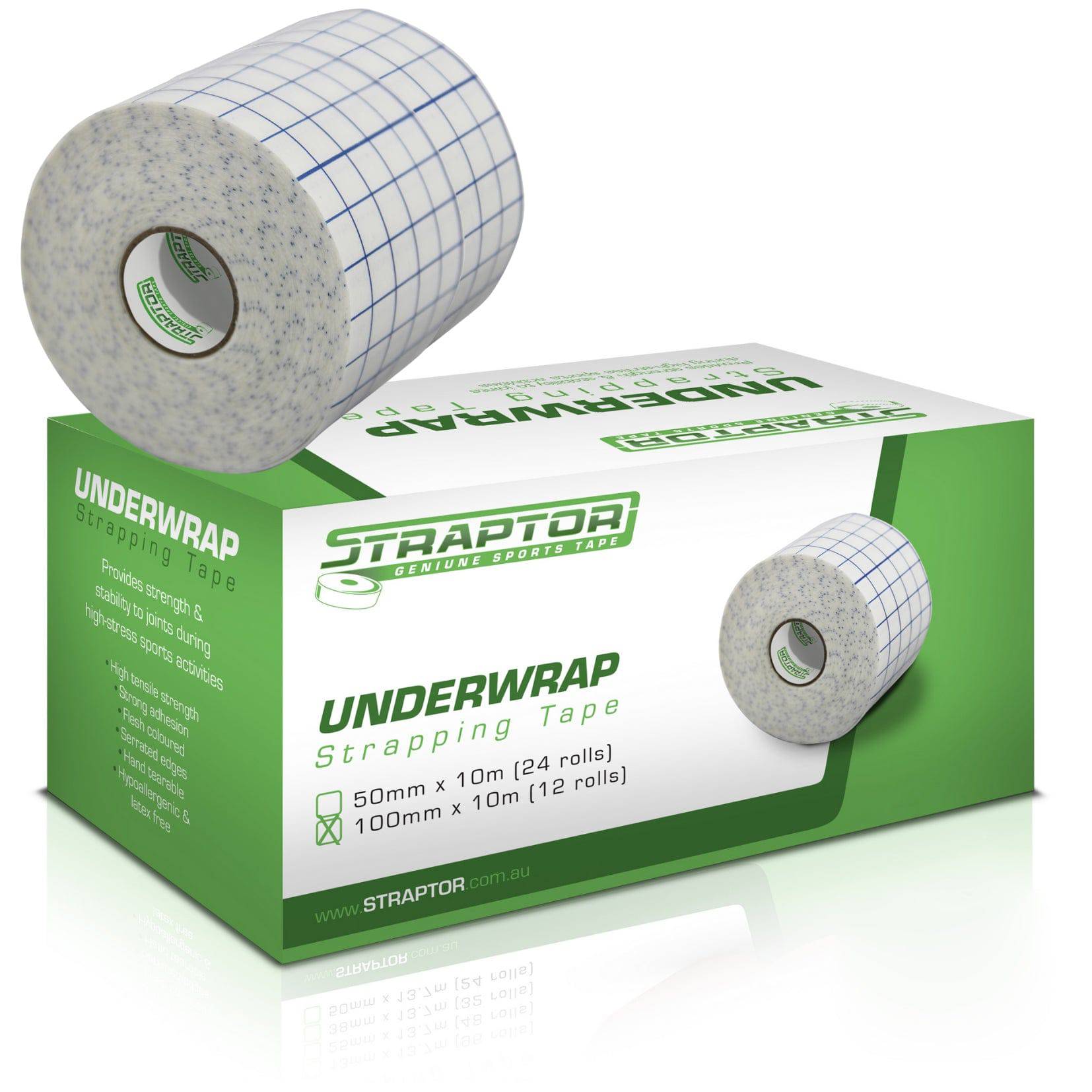 Adhesive Underwrap 100mm x 10m (12) - First Aid Distributions