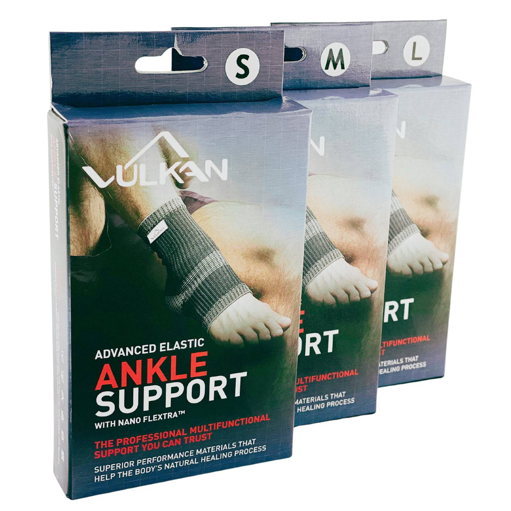 Advanced Elastic Ankle Support - Vulkan (1) - First Aid Distributions