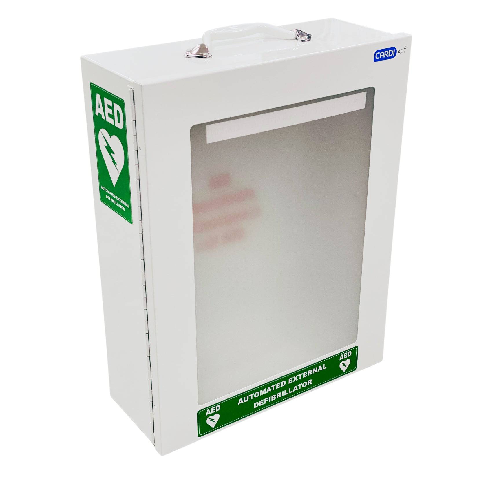 AED Standard Wall Cabinet (1) - First Aid Distributions