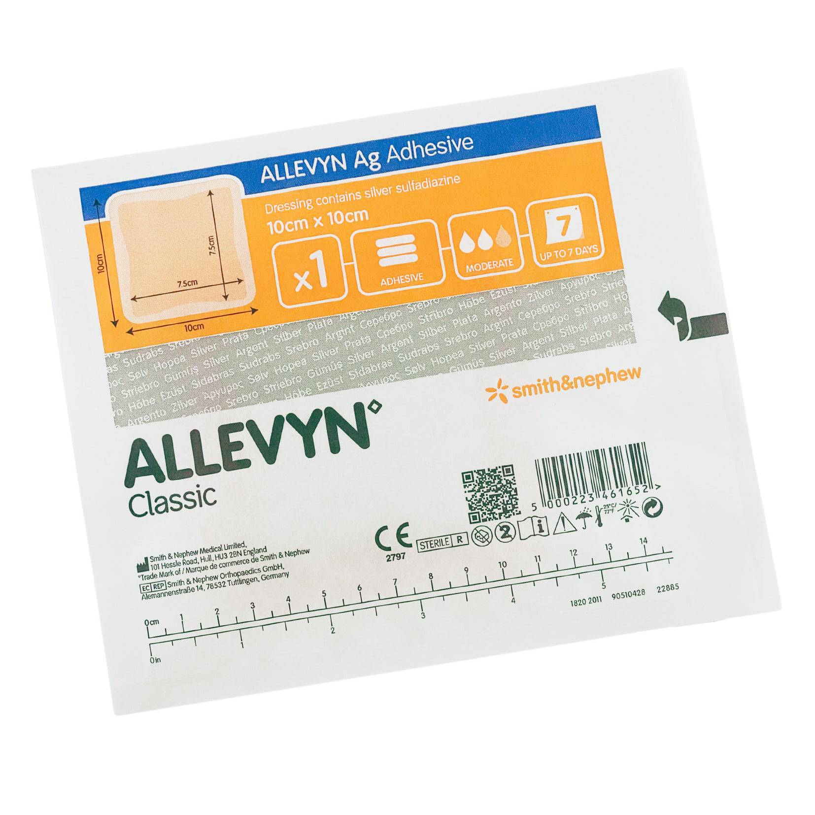 Allevyn AG Adhesive Silver Dressing (1) - First Aid Distributions