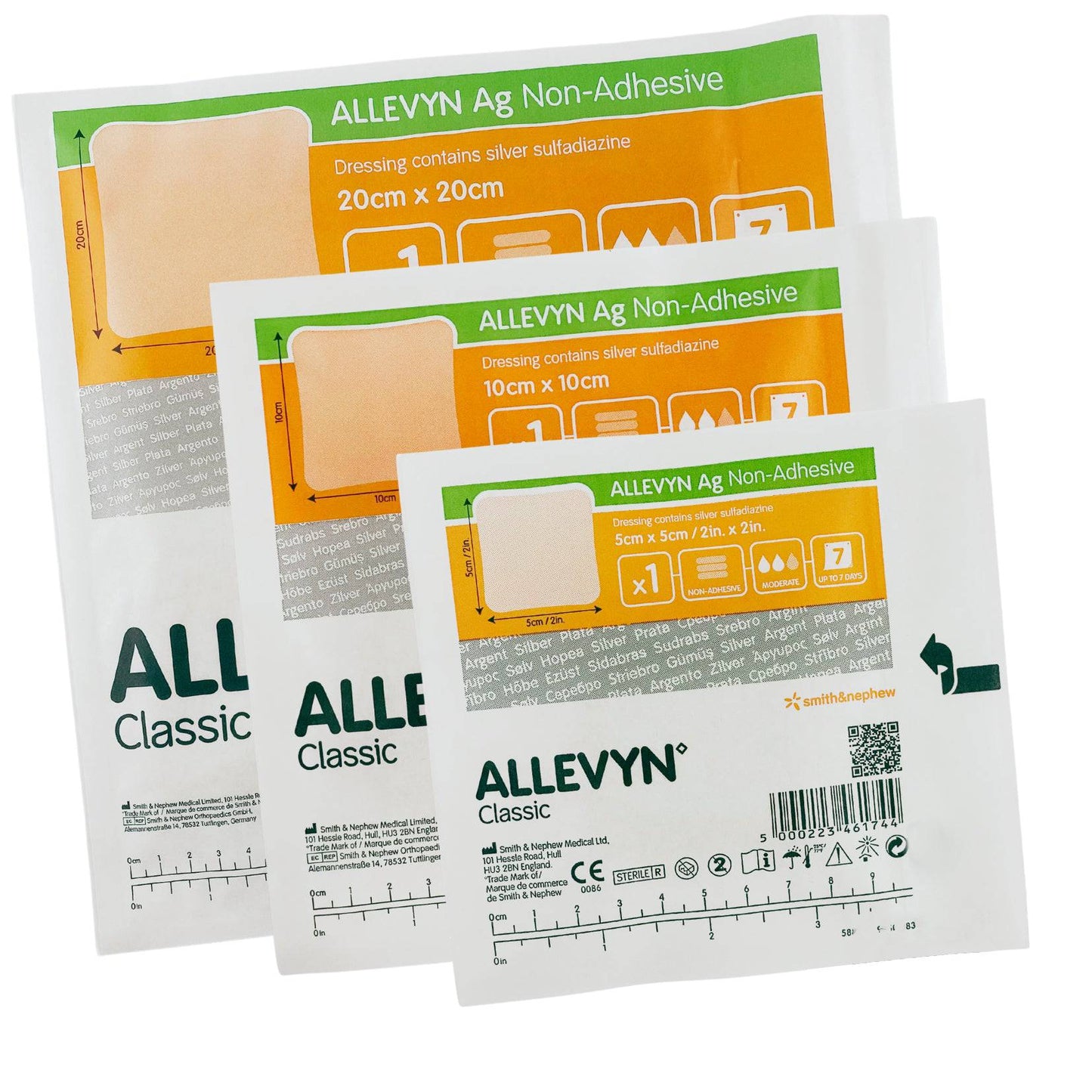 Allevyn AG Non Adhesive Silver Dressing (1) - First Aid Distributions