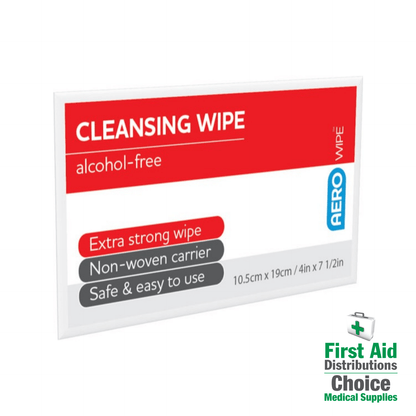 Antiseptic Cleansing Wipes Single (1) - First Aid Distributions