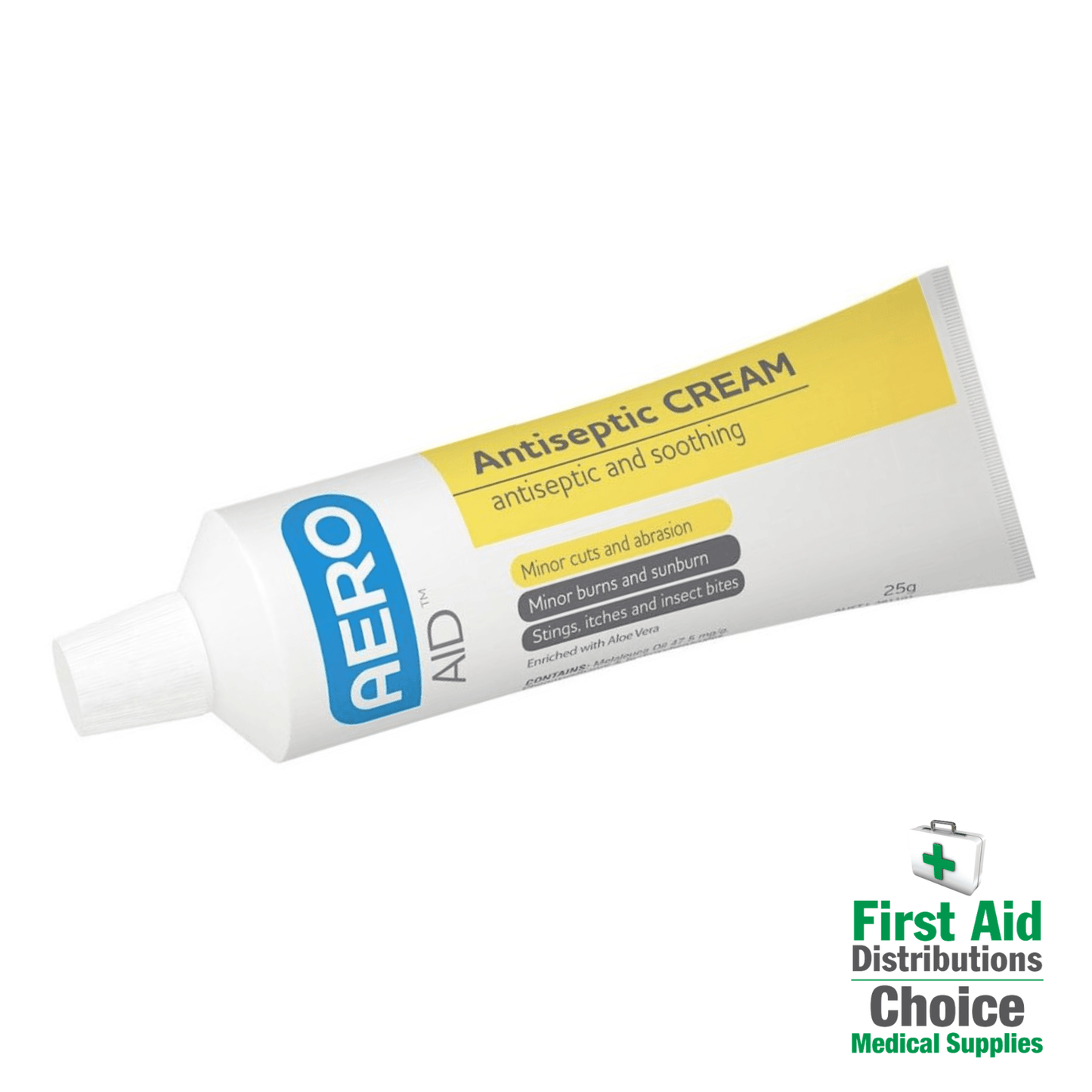 Antiseptic Cream 25g - Aero (1) - First Aid Distributions