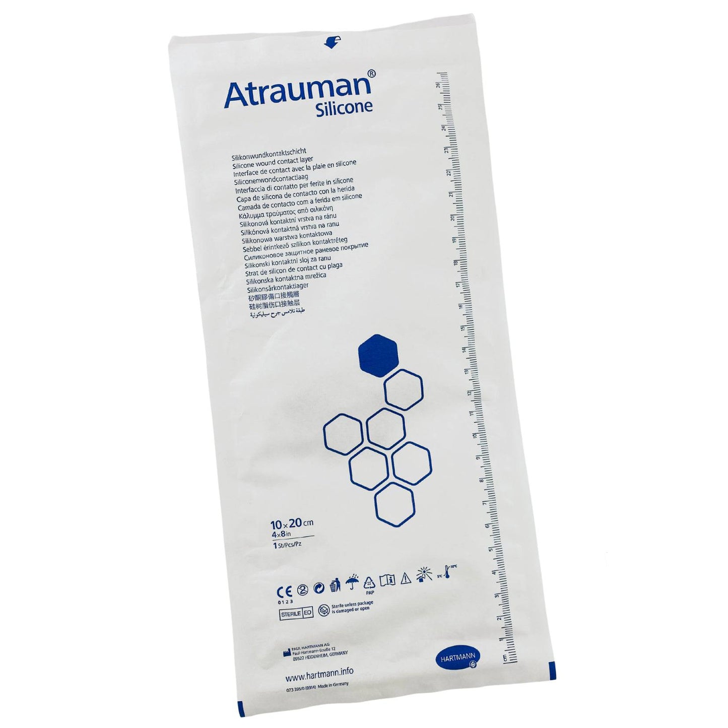 Atrauman Silicone Wound Dressing 10cm x 20cm (1) - First Aid Distributions