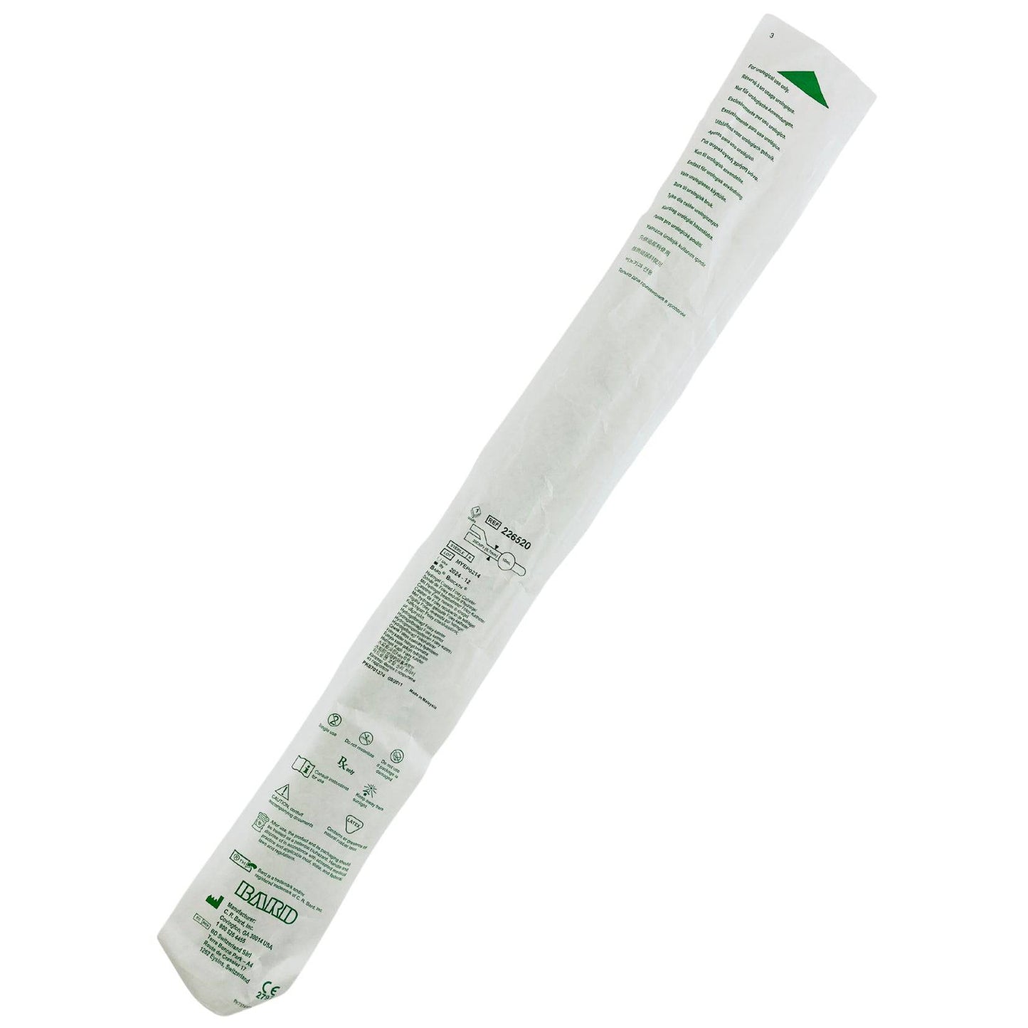 Biocath Hydrogel Coated Foley Catheter Male 40cm (1) - First Aid Distributions