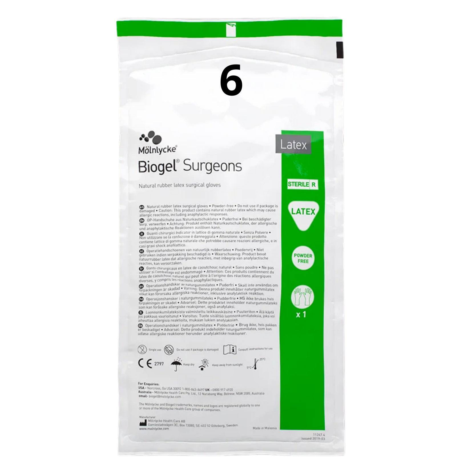 Biogel Gloves Sterile Latex Powder Free - First Aid Distributions