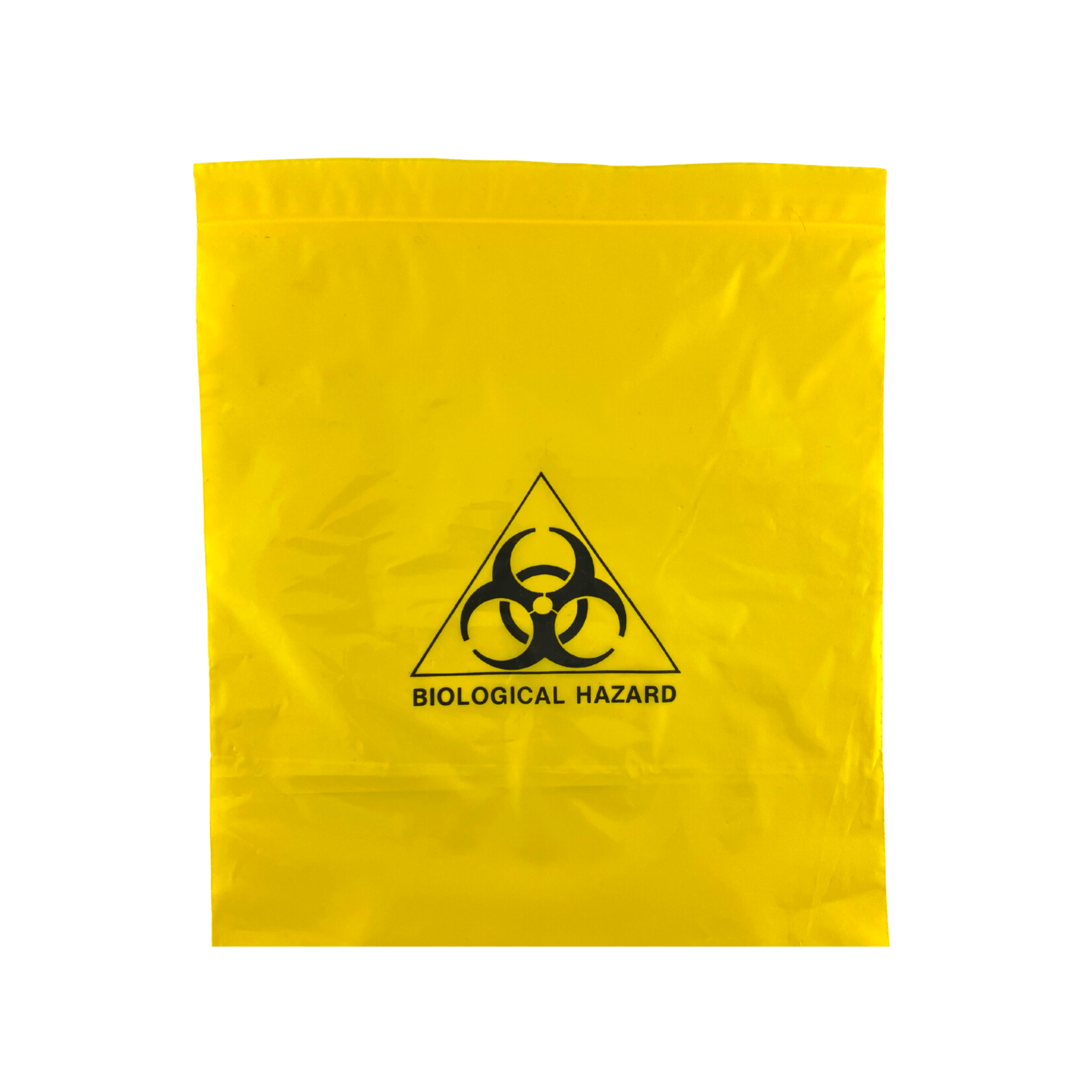 Biological Hazard Bag Yellow 25cm x 30cm (1) - First Aid Distributions