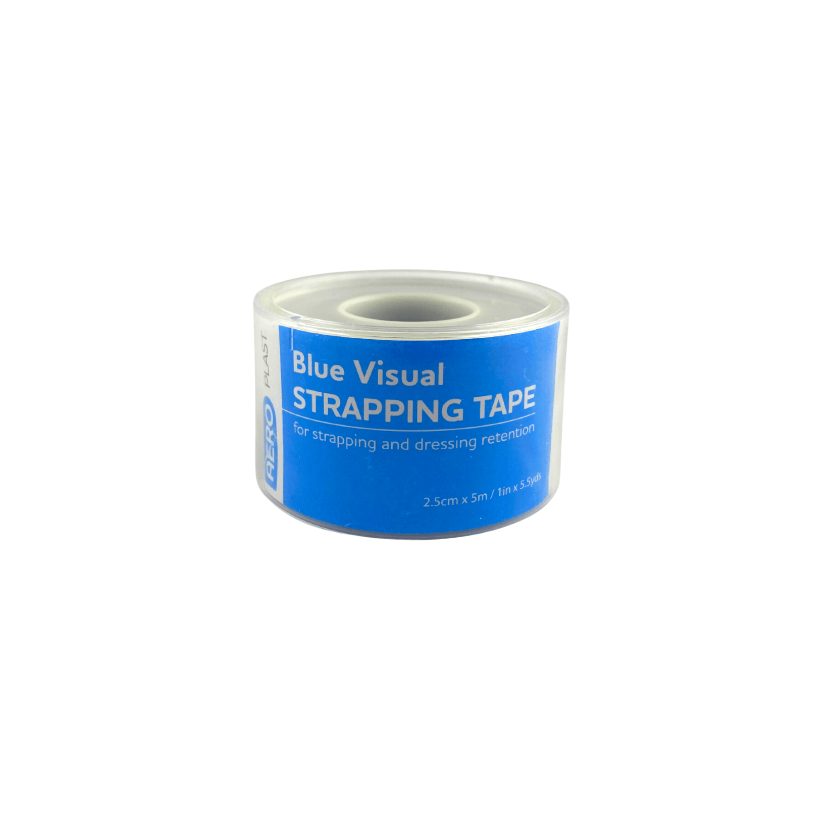 Blue Visual Strapping Tape - Aero (1) - First Aid Distributions