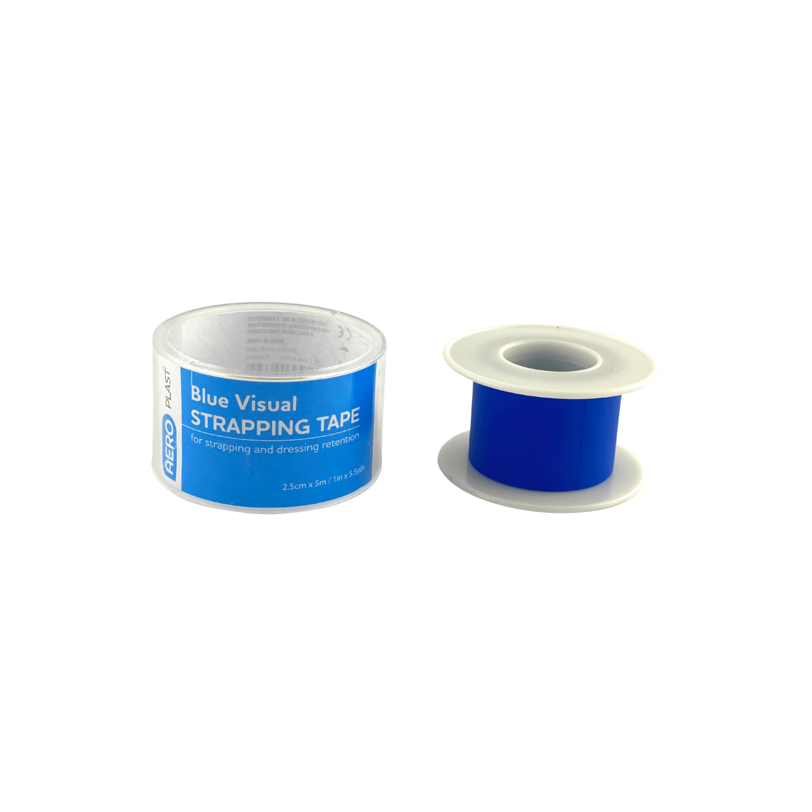 Blue Visual Strapping Tape - Aero (1) - First Aid Distributions