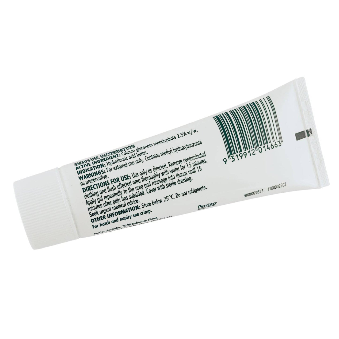 Calcium Gluconate Gel 50g Tube (1) - First Aid Distributions