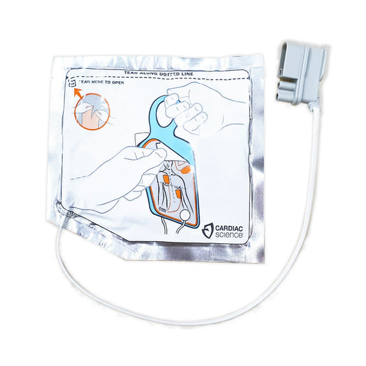 Cardiac Science Powerheart AED G5 Defibrillation Pads - Adult (1) - First Aid Distributions