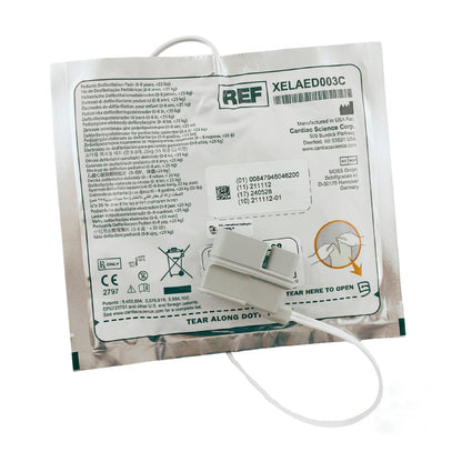 Cardiac Science Powerheart AED G5 Defibrillation Pads - Paediatric (1) - First Aid Distributions