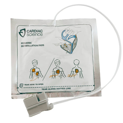 Cardiac Science Powerheart AED G5 Defibrillation Pads - Paediatric (1) - First Aid Distributions