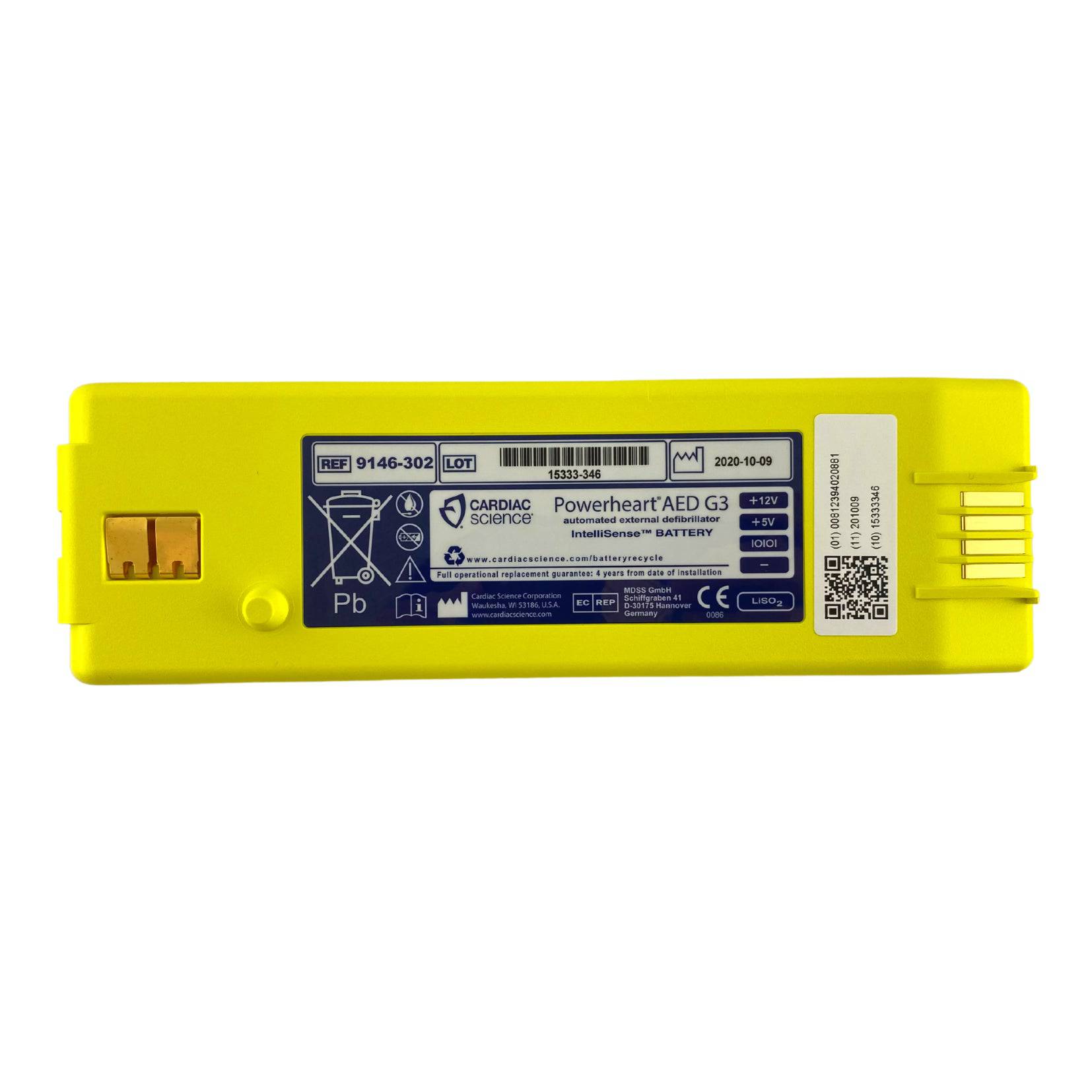 Cardiac Science Powerheart G3 Battery (1) - First Aid Distributions