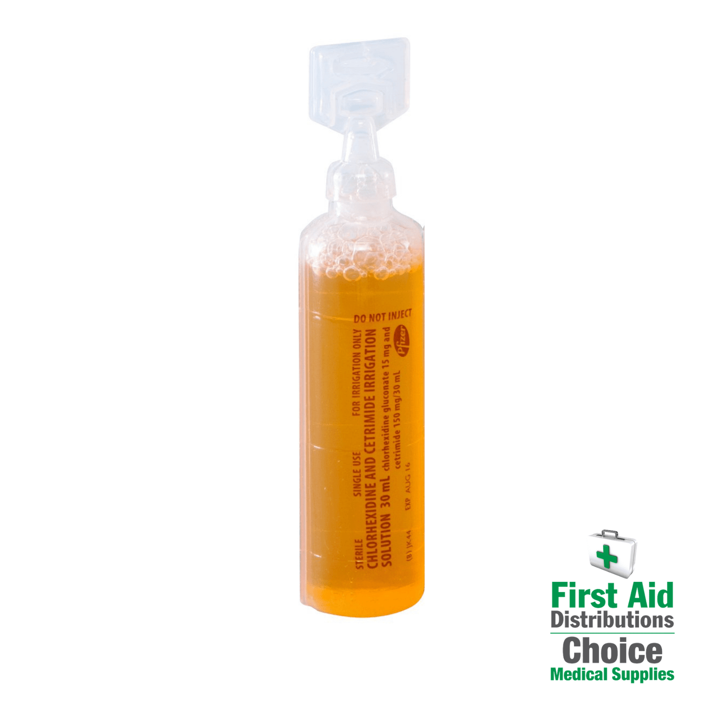 Chlorhexidine Ampoule 30ml (1) - First Aid Distributions